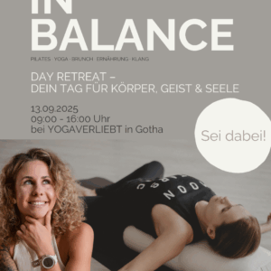 In Balance - Zeit für DICH! DAYRETREAT